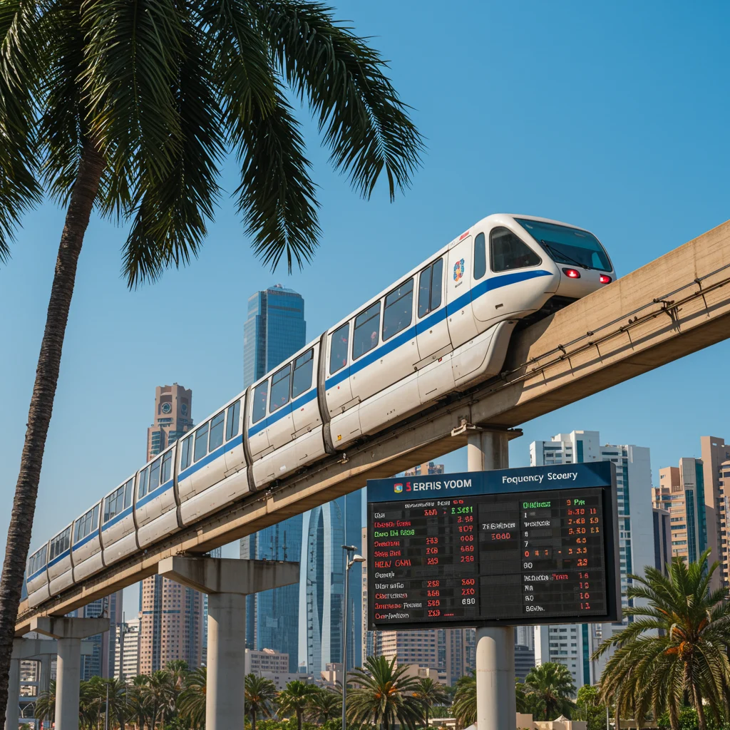 Palm Monorail Timings and Frequency