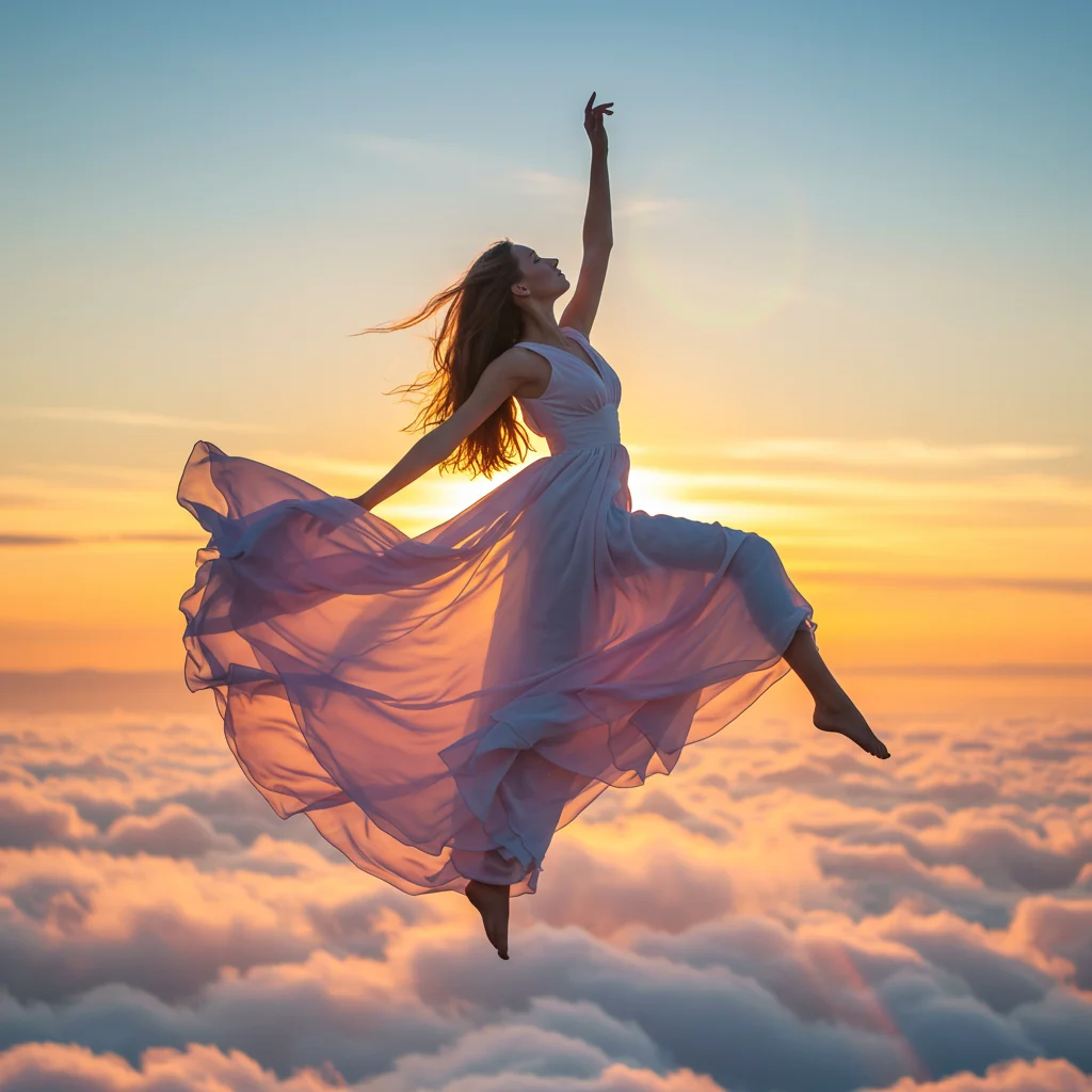 Posing Tips for a Dreamy Flying Dress Photoshoot