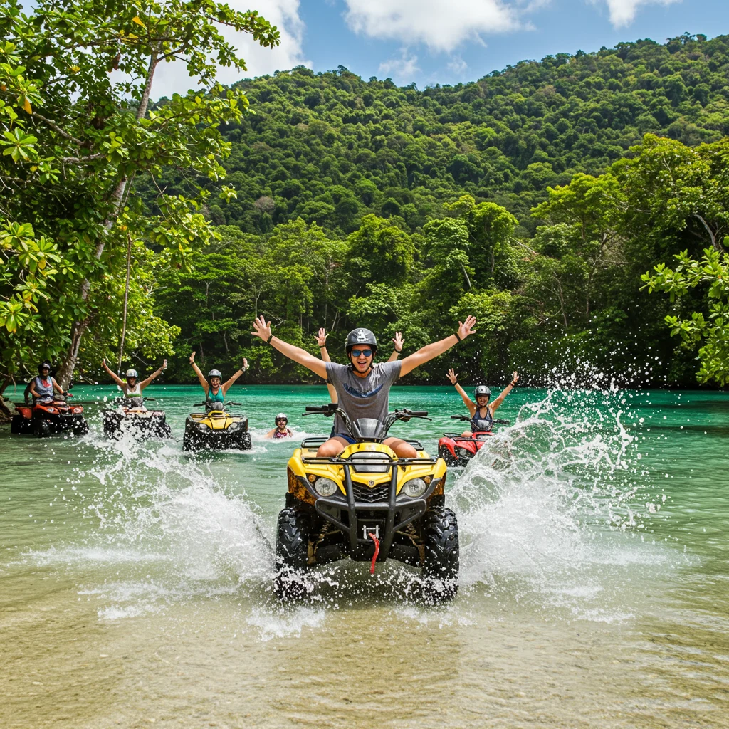 Recommended Itinerary: 1-Day Quad and Swim Adventure