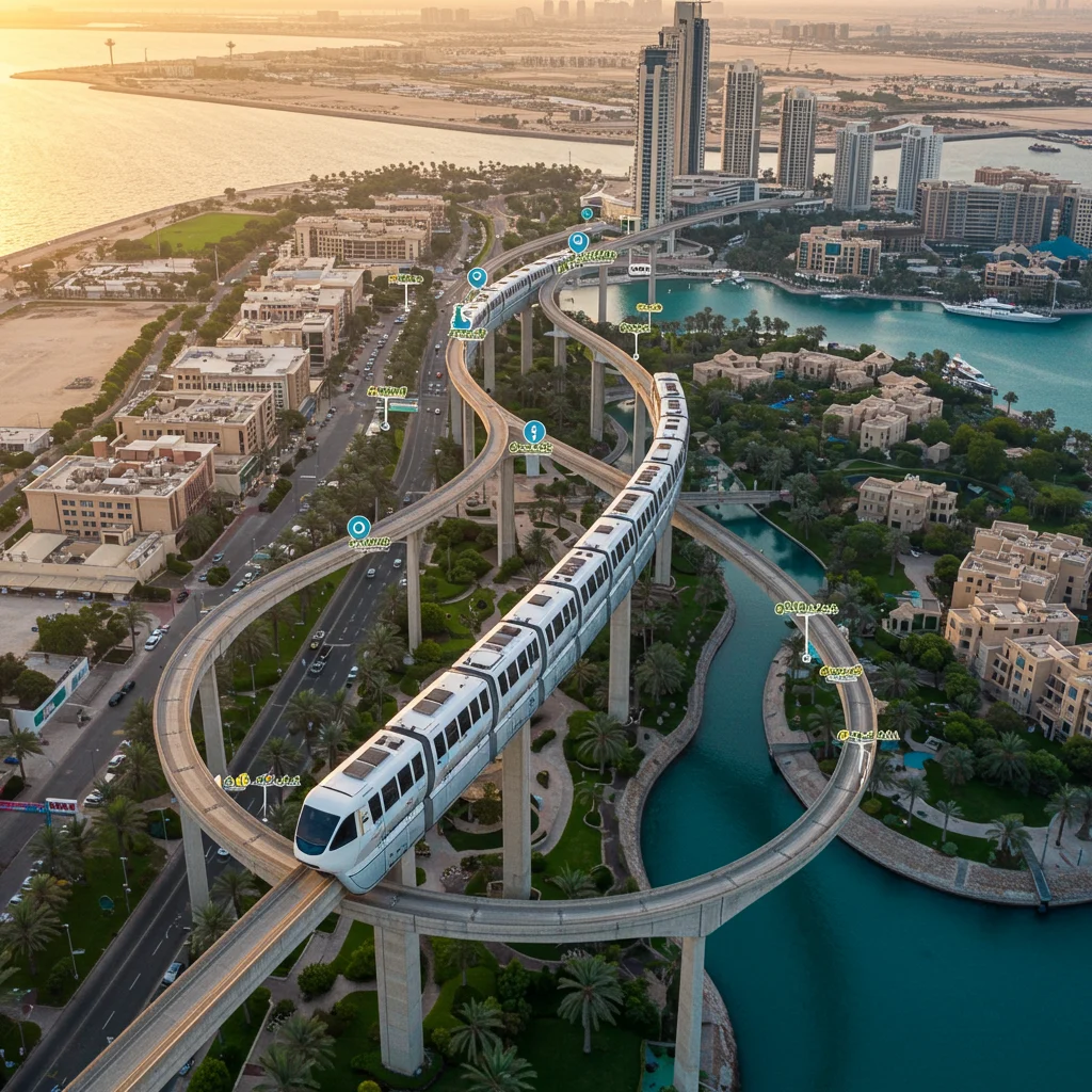 Route Overview: Mapping the Palm Monorail