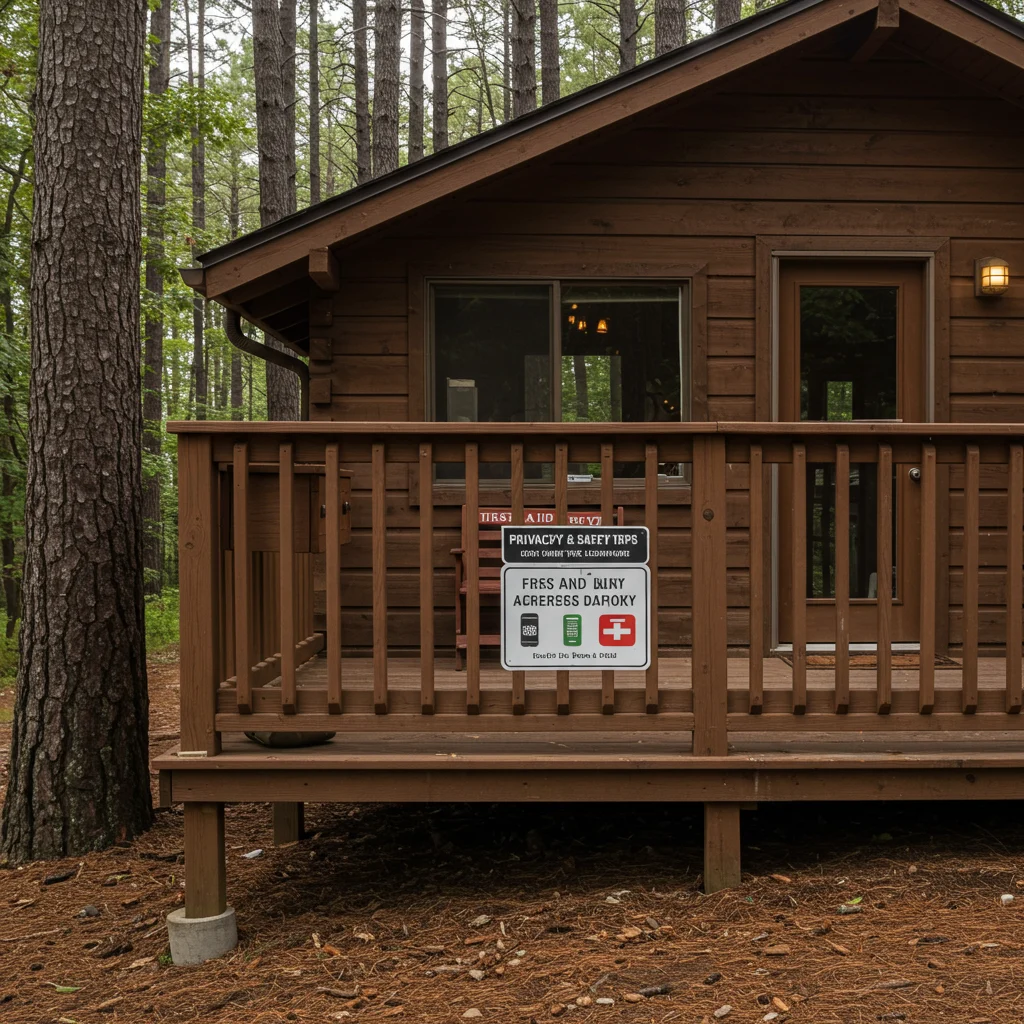 Safety and Privacy Tips for Secluded Getaways