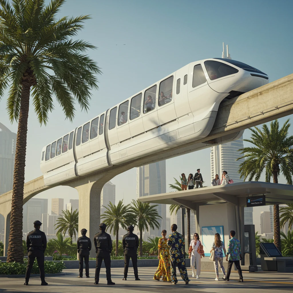 Safety and Security on the Palm Monorail