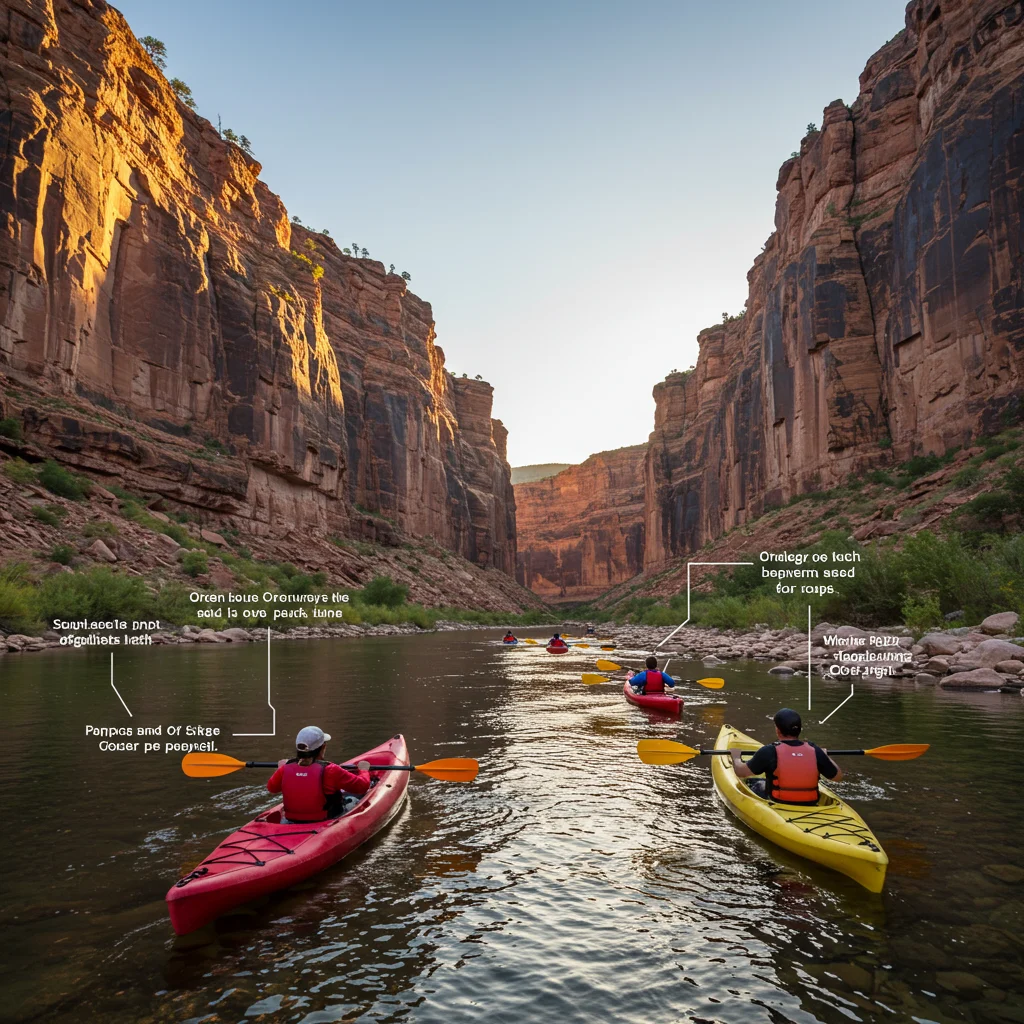 Safety Tips for Paddling Green Canyon