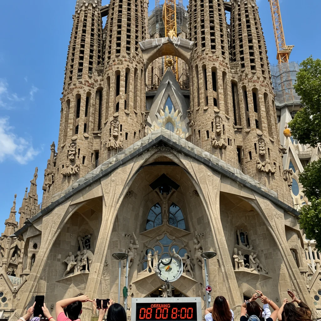 Sagrada Família Opening Hours and Best Times to Visit