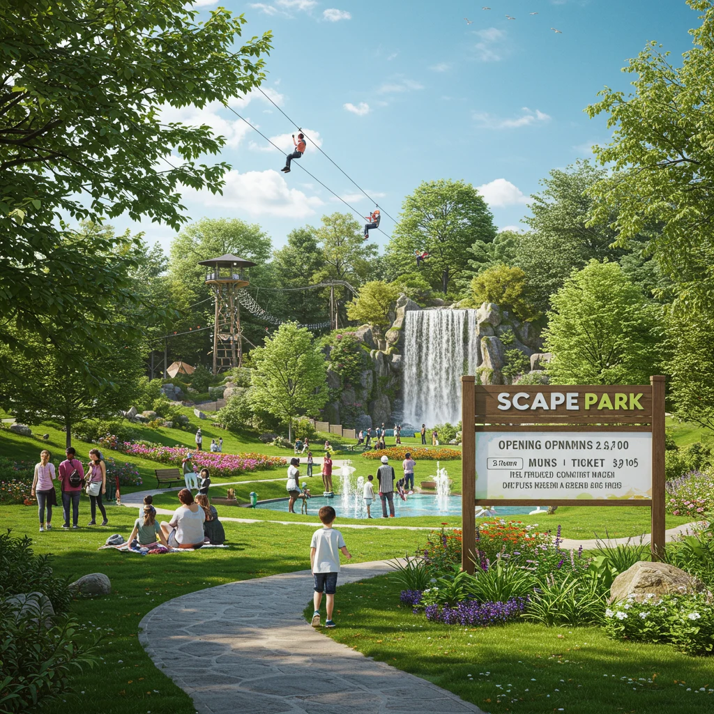 Scape Park Opening Hours and Ticket Information