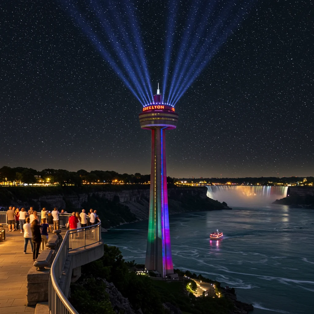 Skylon Tower at Night: What’s the Experience Like?
