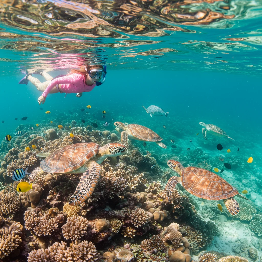 Snorkeling and Marine Life Exploration