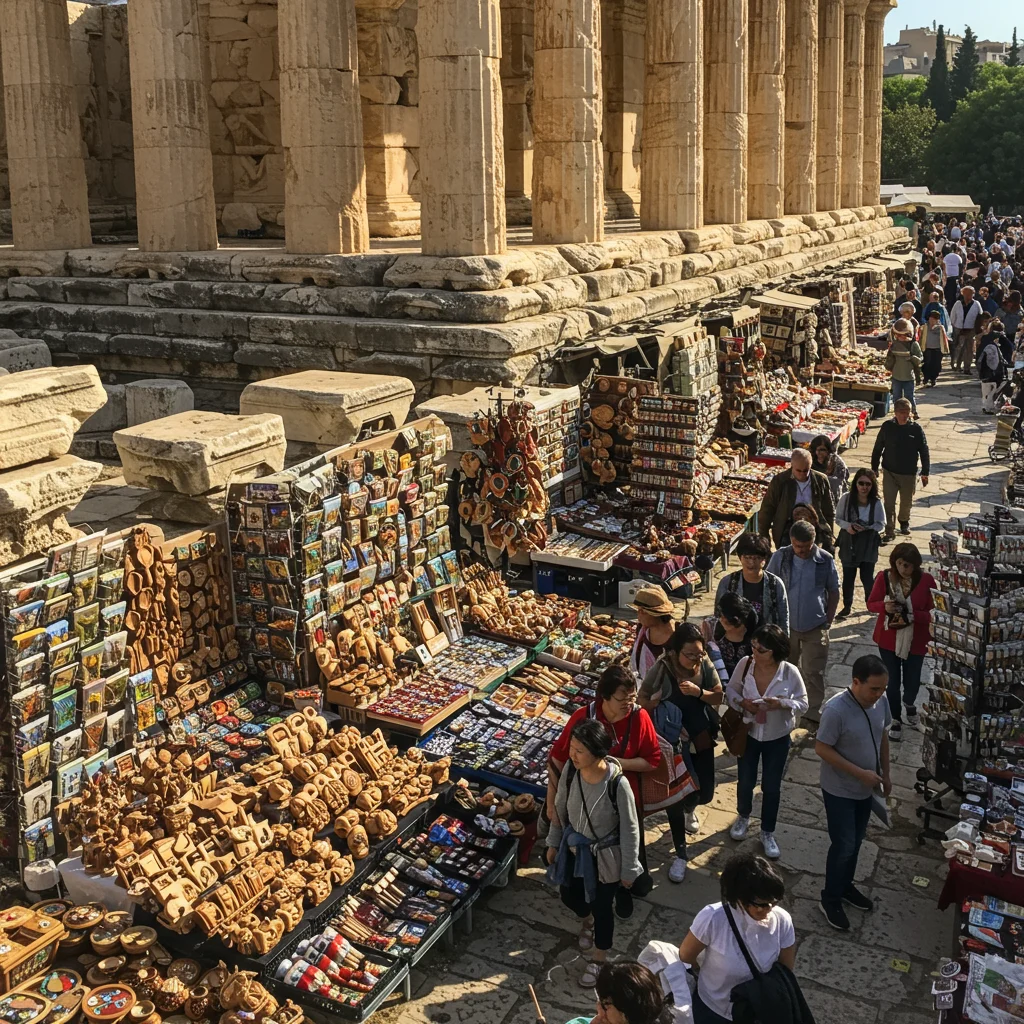 Souvenirs and Memorabilia at the Monument Spot