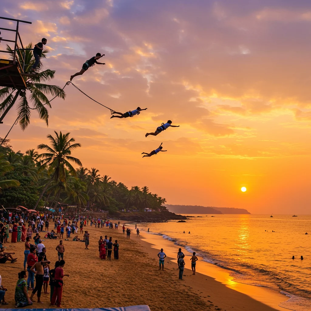 Stories from Bungee Jumpers in Goa