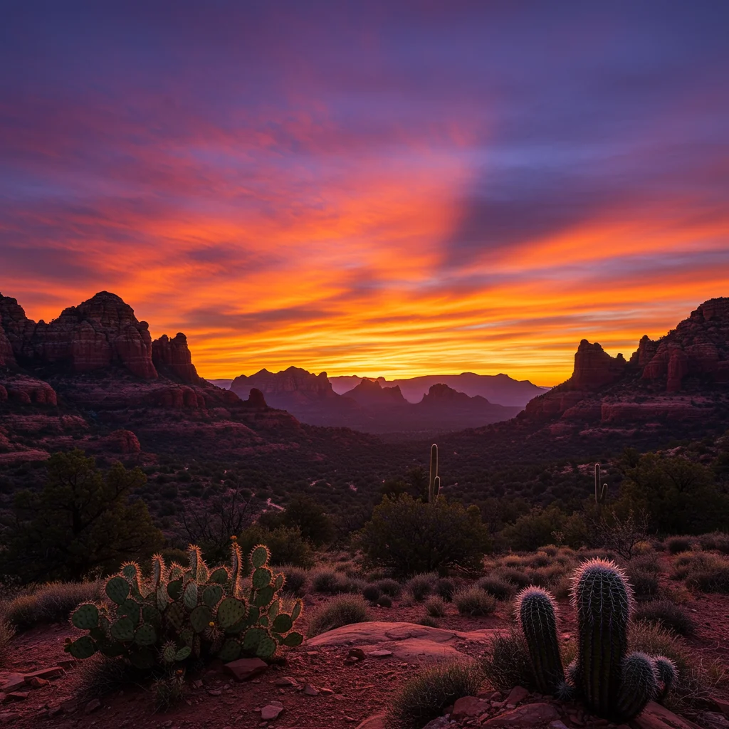 Sunset Photography in Sedona’s Outback