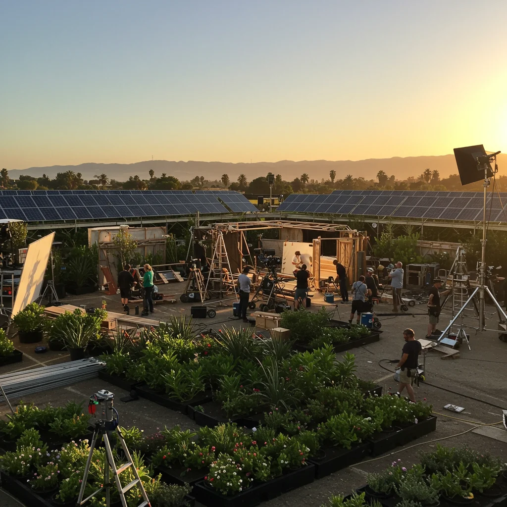 Sustainability Initiatives at Warner Bros Studio
