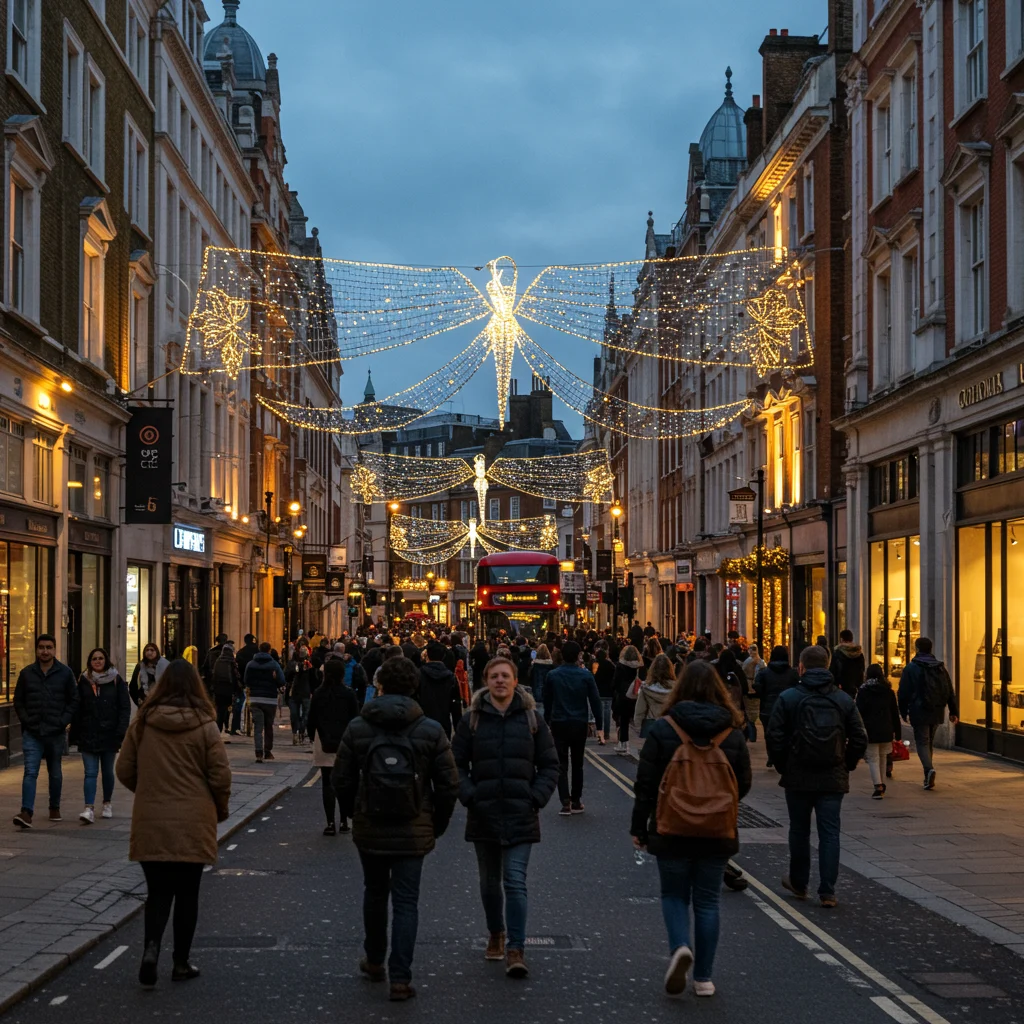 Sustainability of London’s Christmas Lights and Tours