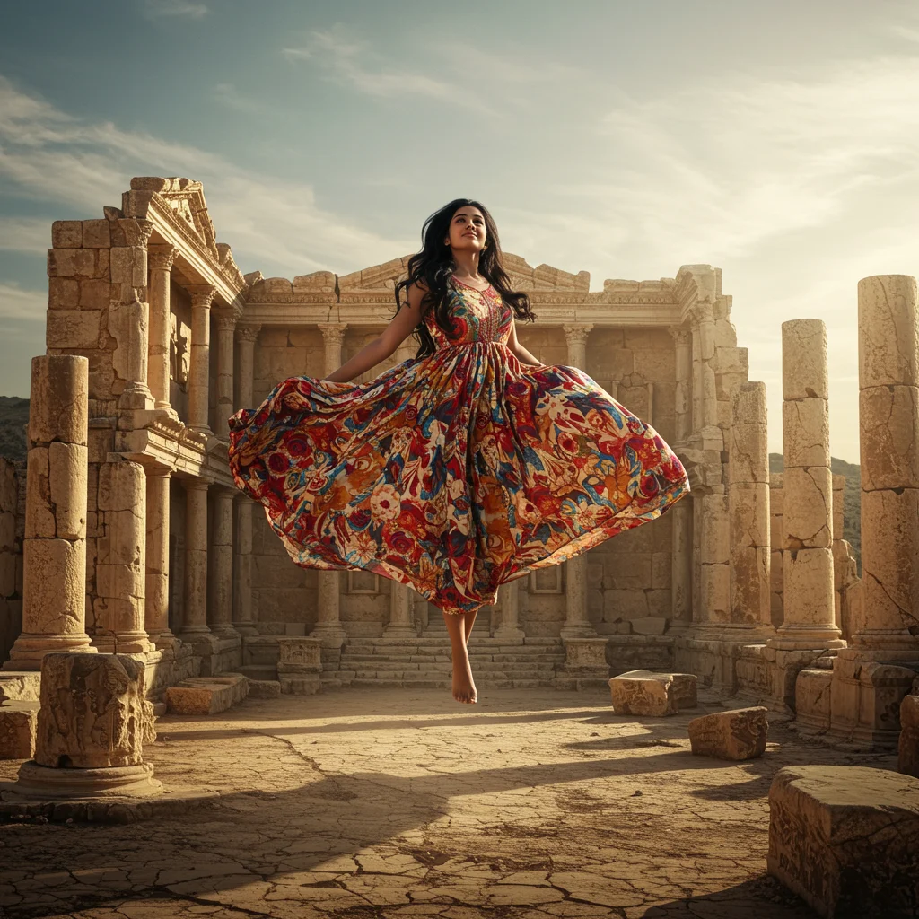The History and Origins of Flying Dress Photography