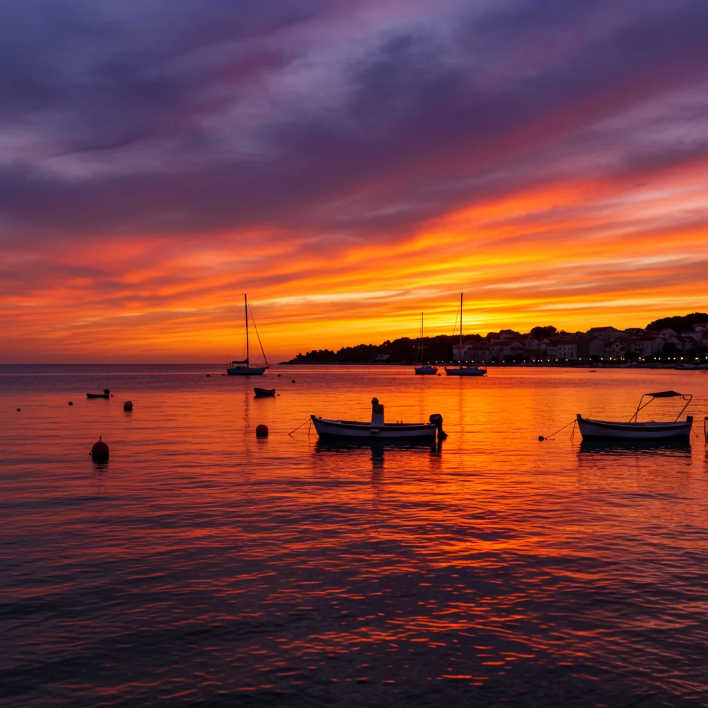 The Magic of Medulin’s Sunsets