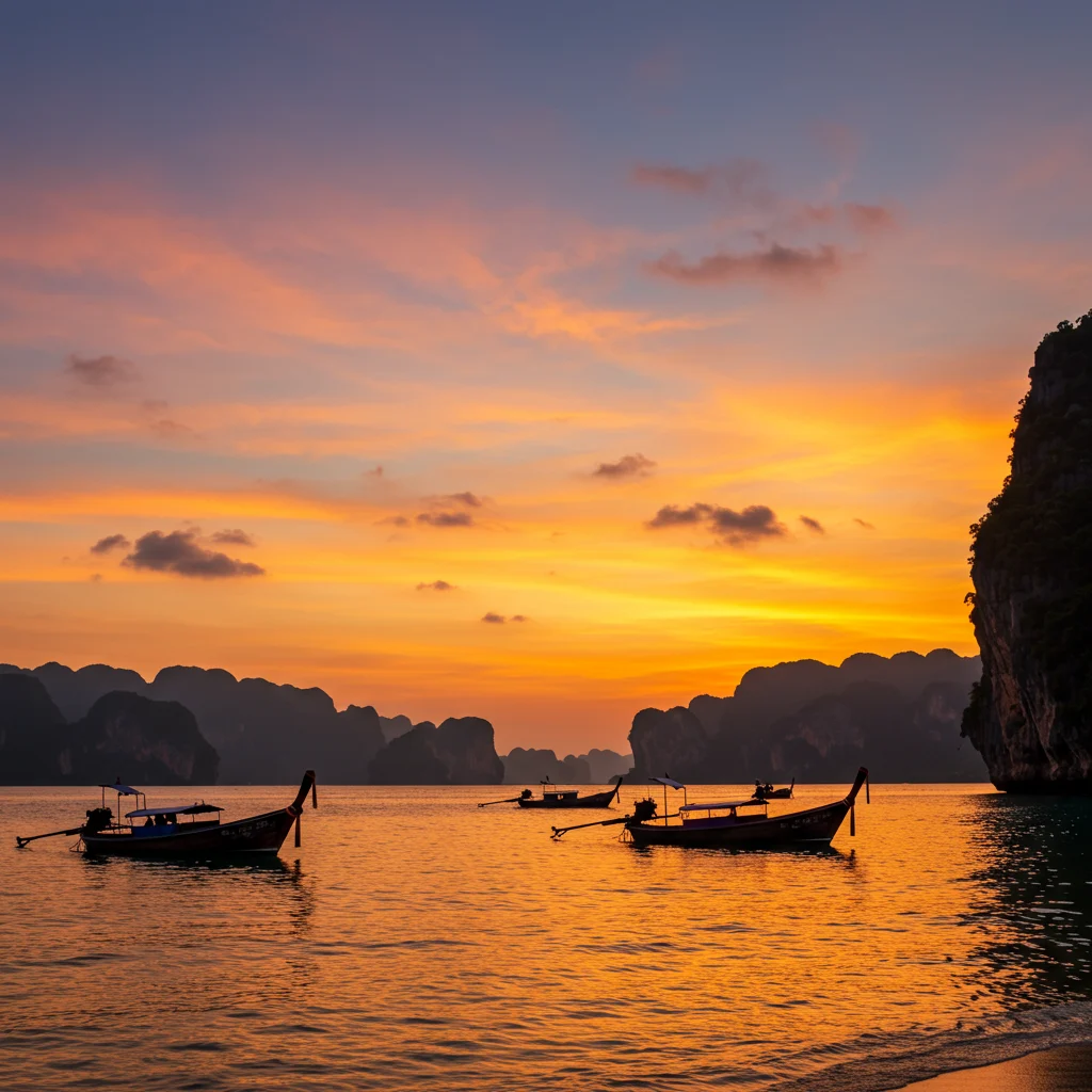 The Magic of Sunset at James Bond Islands