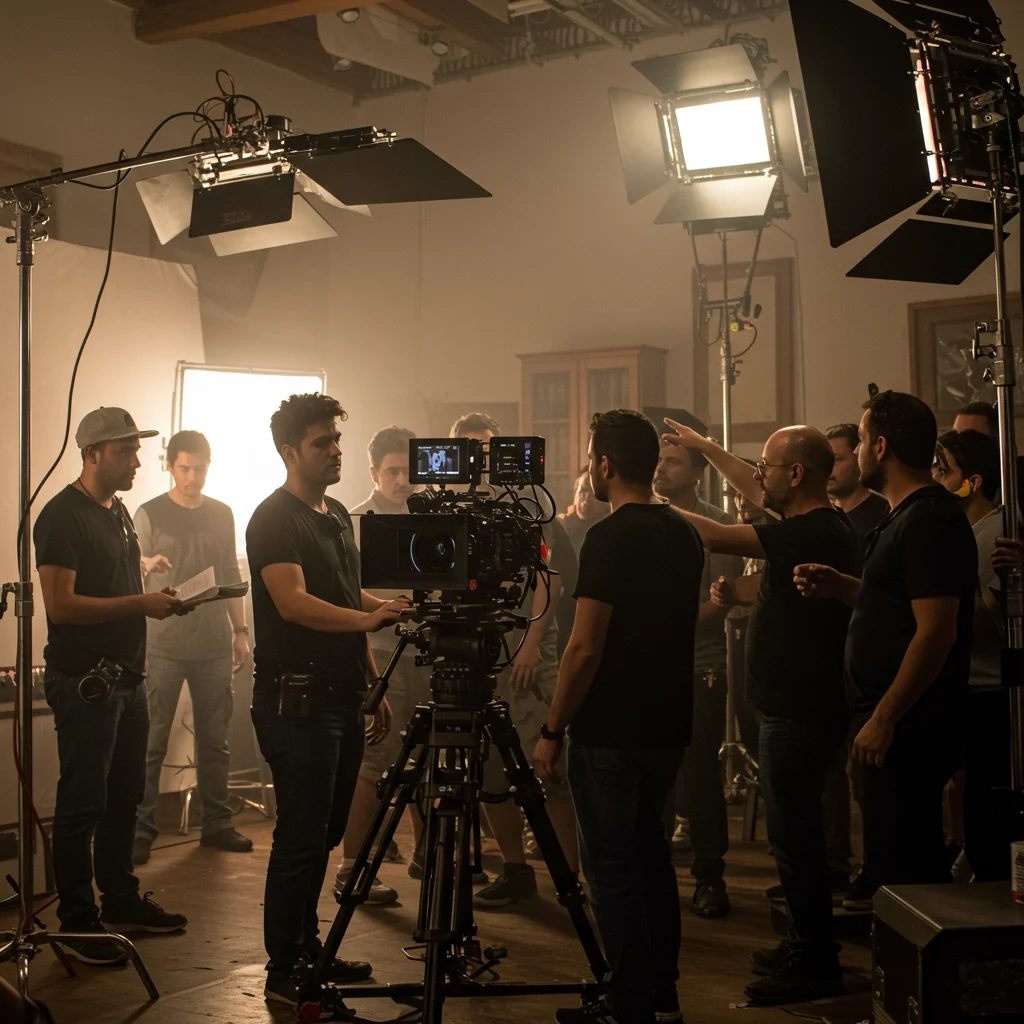 The Making of the Scene: Behind the Cameras