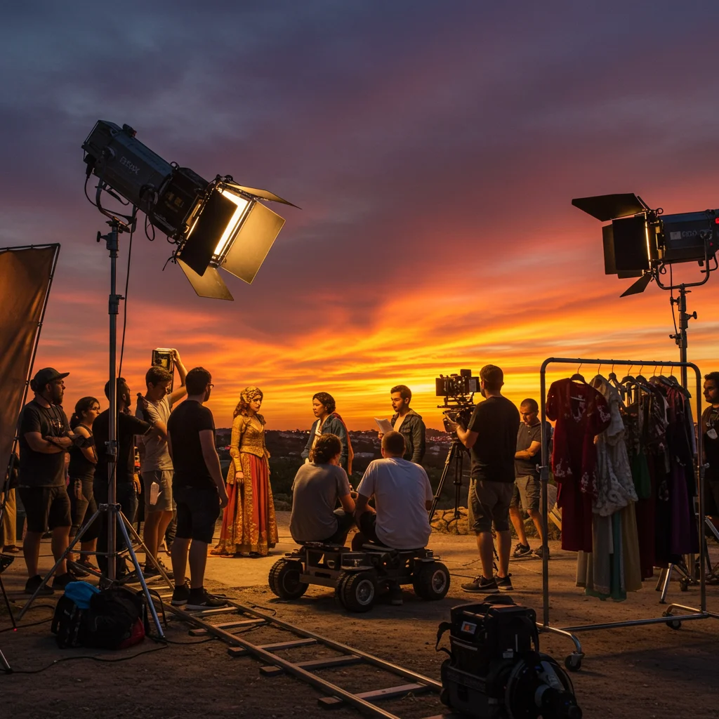 The Making of the Scene: Behind the Cameras