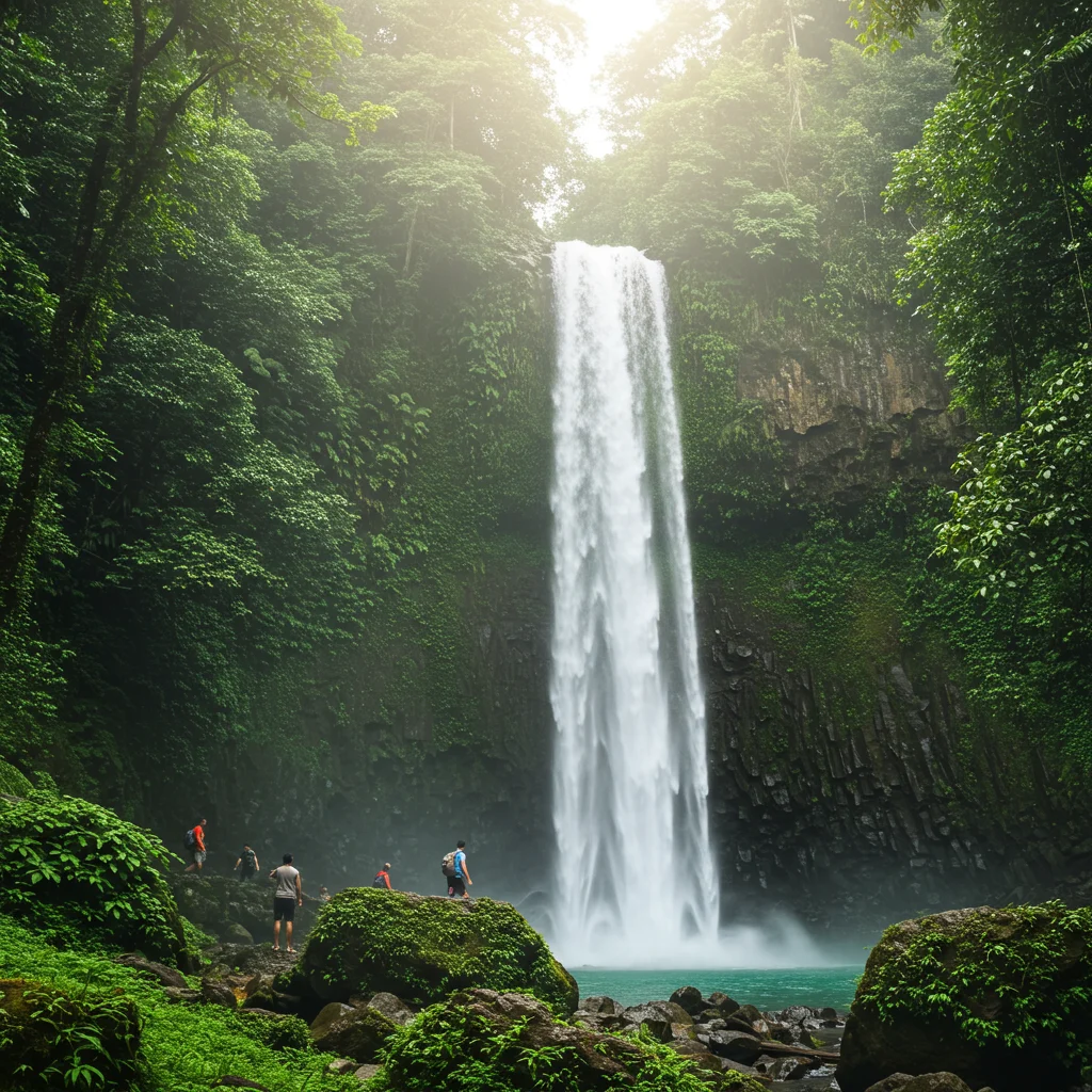 Tibumana Waterfall for Adventure Seekers