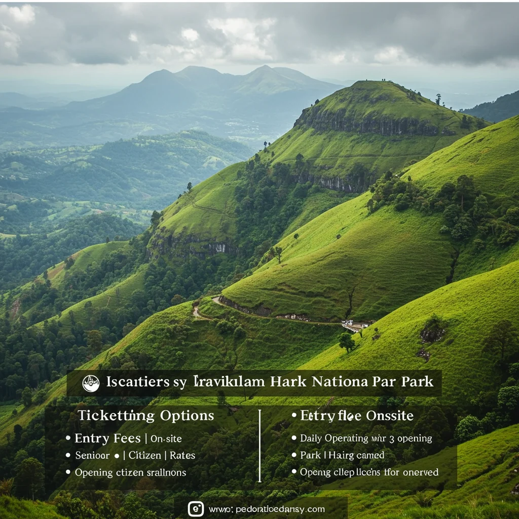 Ticketing Information for Eravikulam National Park