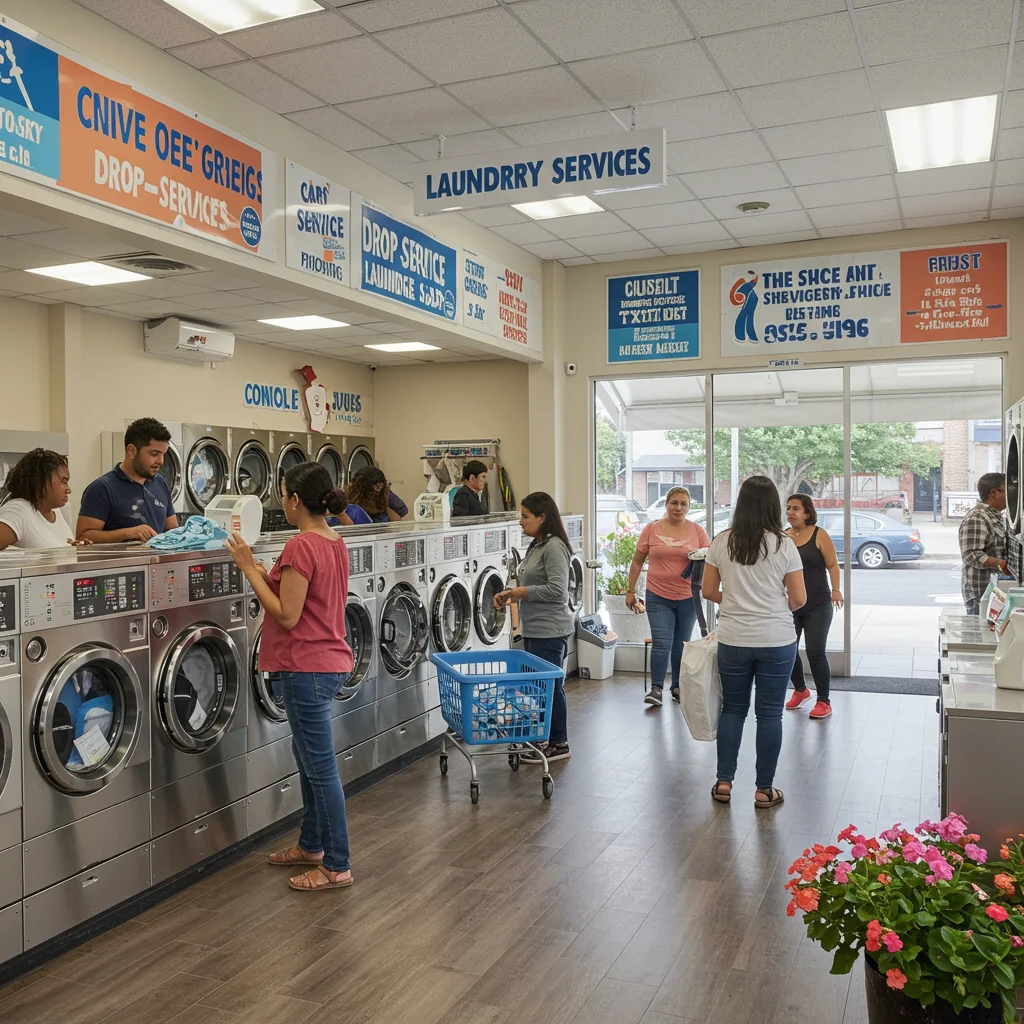Tipos de Servicios Ofrecidos por Lavanderías Cercanas