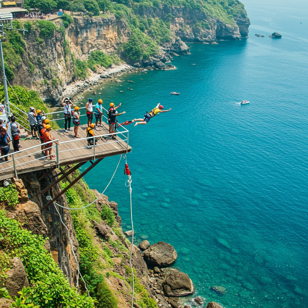 Top Bungee Jumping Locations in Goa