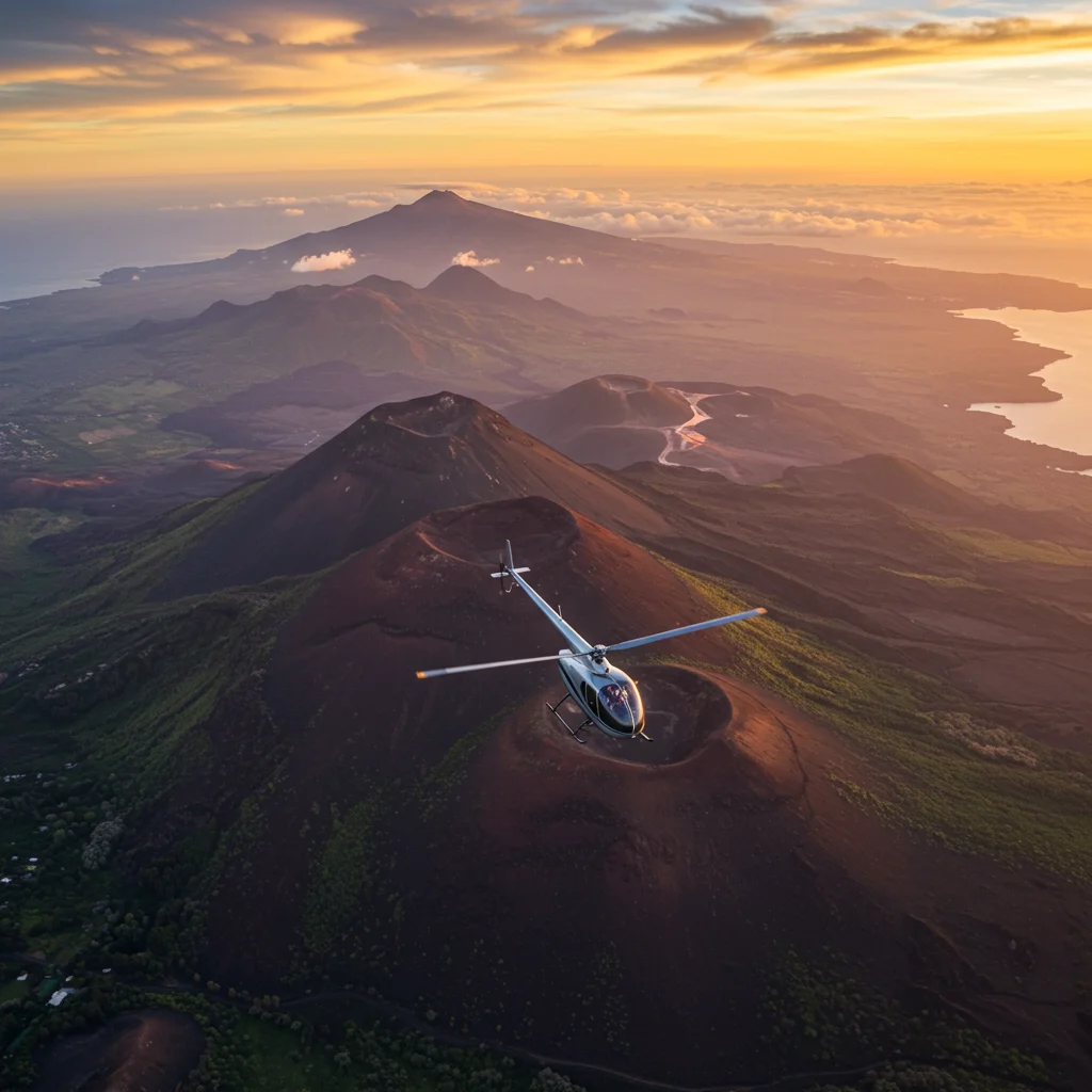 Types of Helicopter Volcano Tours on the Big Island