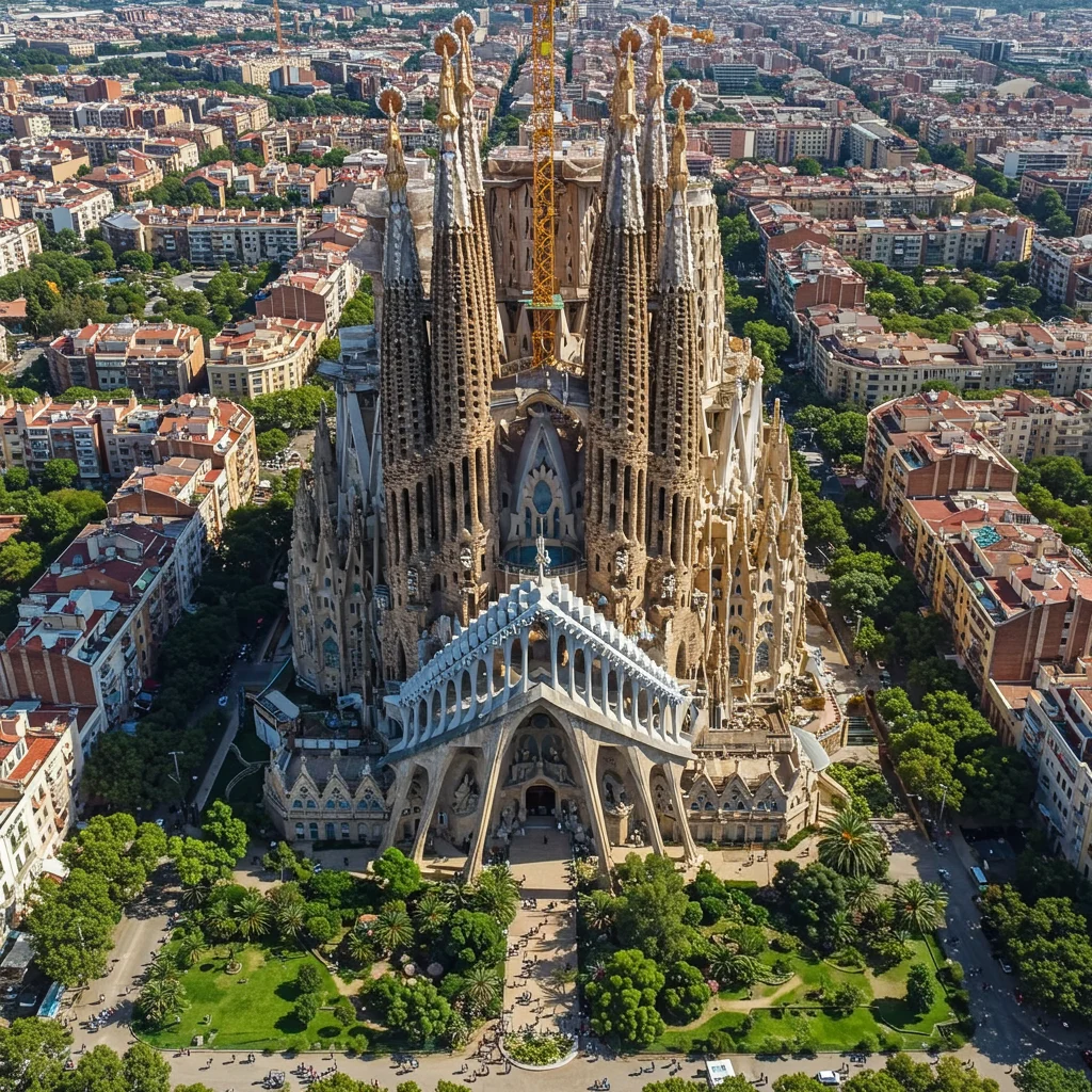 Understanding the Sagrada Familia Layout