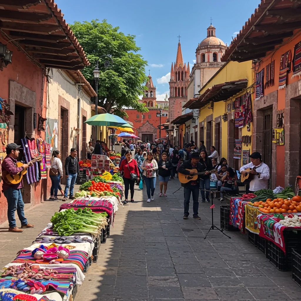 Walking Through San Miguel’s Colorful Markets