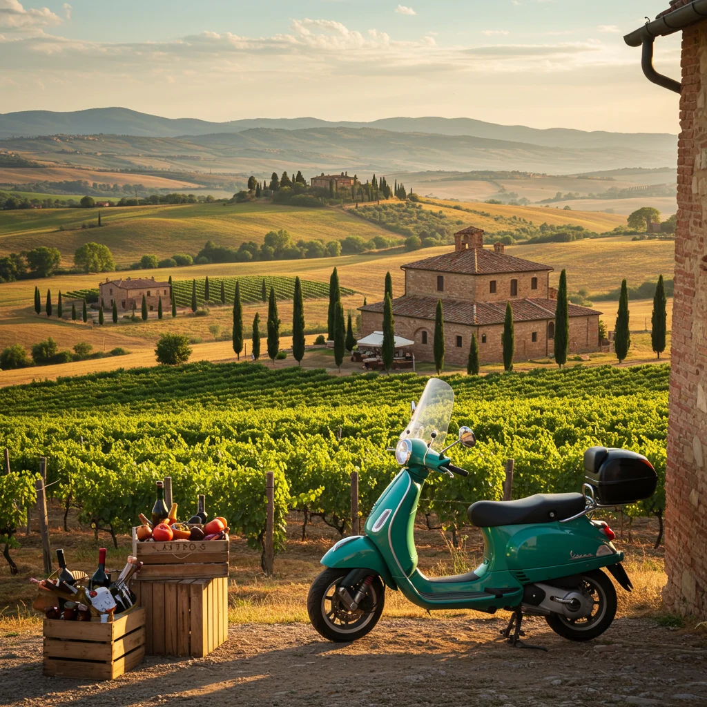 What Does a Sample Day Exploring Chianti by Vespa Look Like?