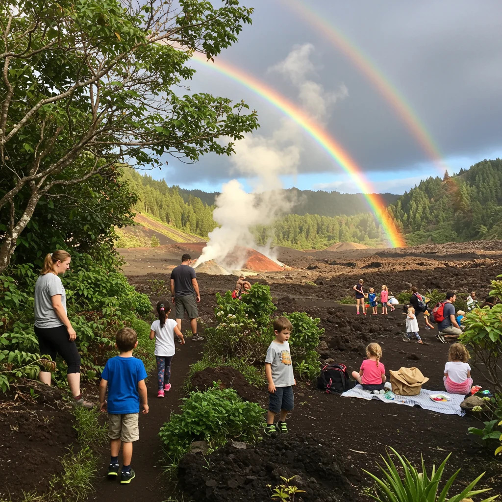 What Family-Friendly Activities Are Offered at Hawaii Volcanoes National Park?