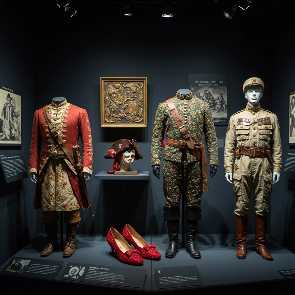 What Iconic Props and Costumes Are on Display?