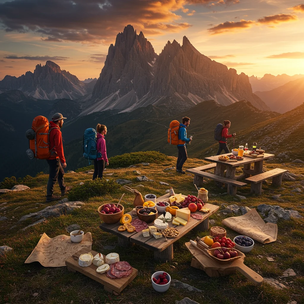 What is a Backcountry Dining Treasure Hunt?