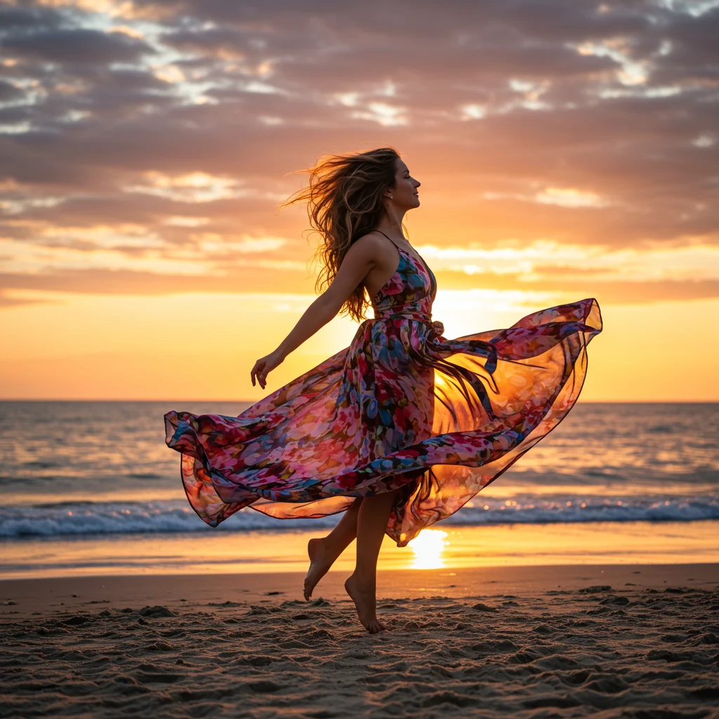 What Is a Flying Dress Photoshoot?