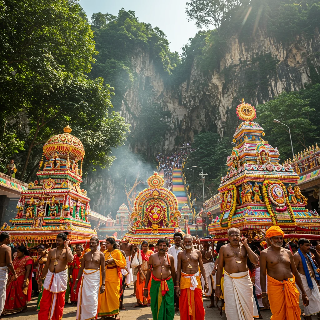 What Is Thaipusam and Why Is It Celebrated at Batu Caves?