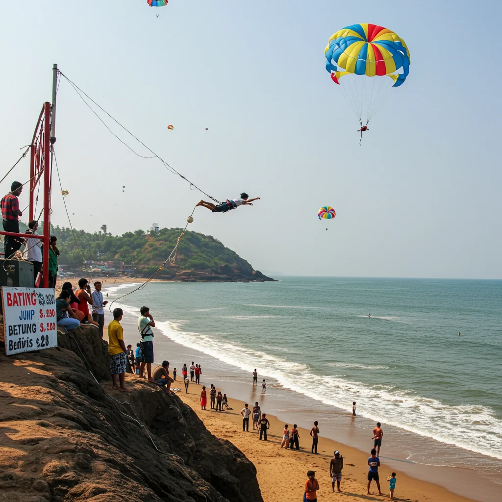 What Is the Cost of Bungee Jumping in Goa?