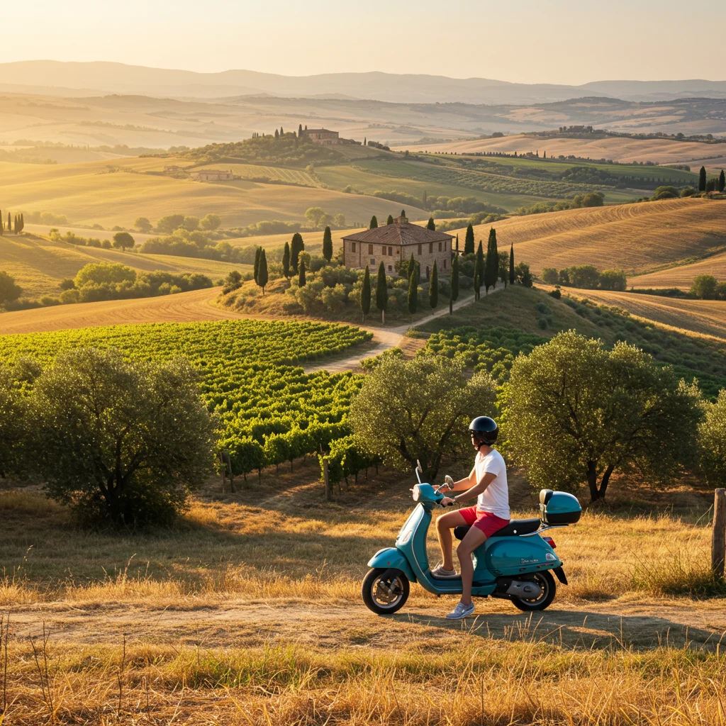 What Is the Unique Charm of Traveling Tuscany by Vespa?