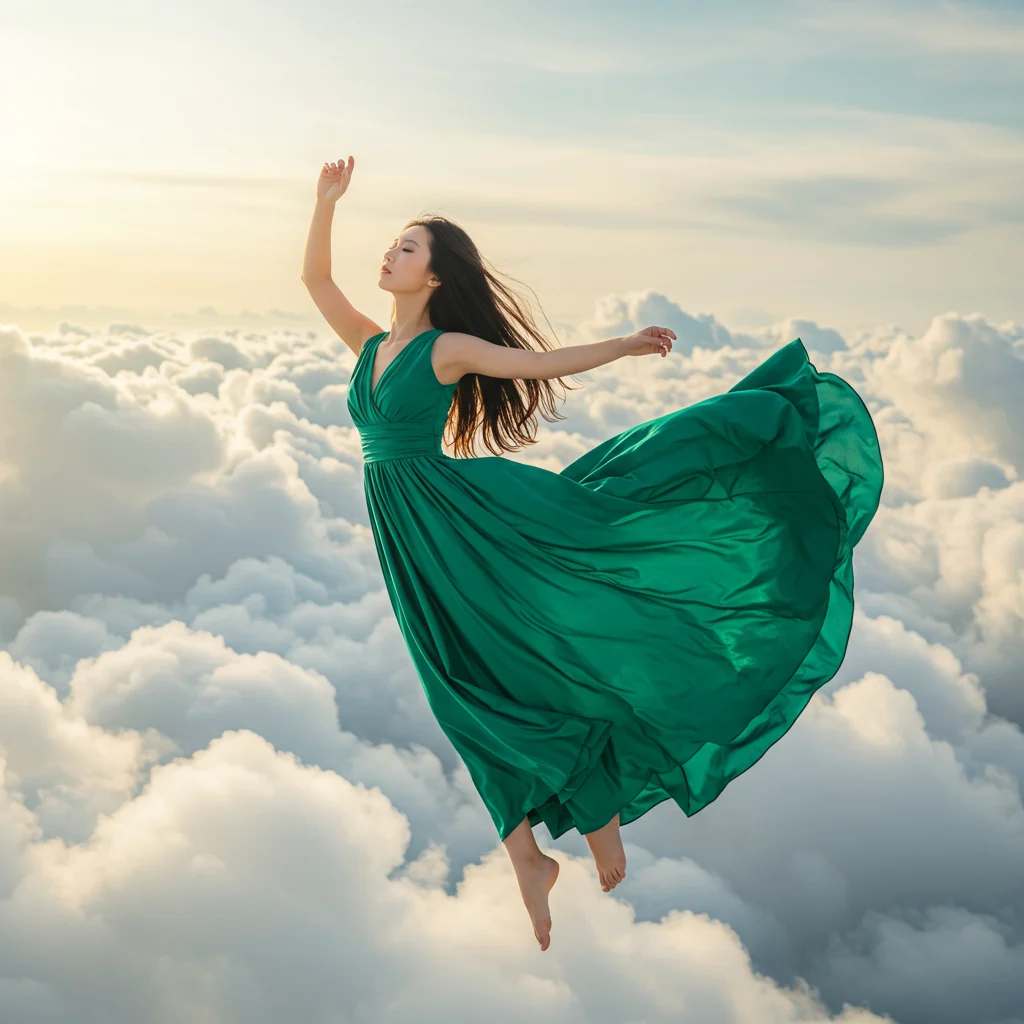 What Makes a Flying Dress Photoshoot Unique?