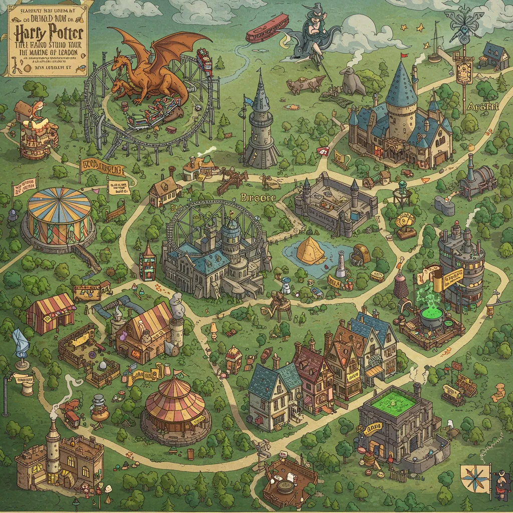 What Other Attractions Are Near Harry Potter Studios?