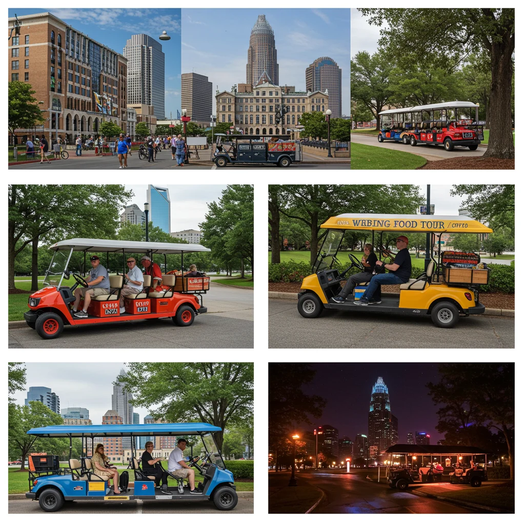 What Types of City Cart Tours Can You Choose in Charlotte?
