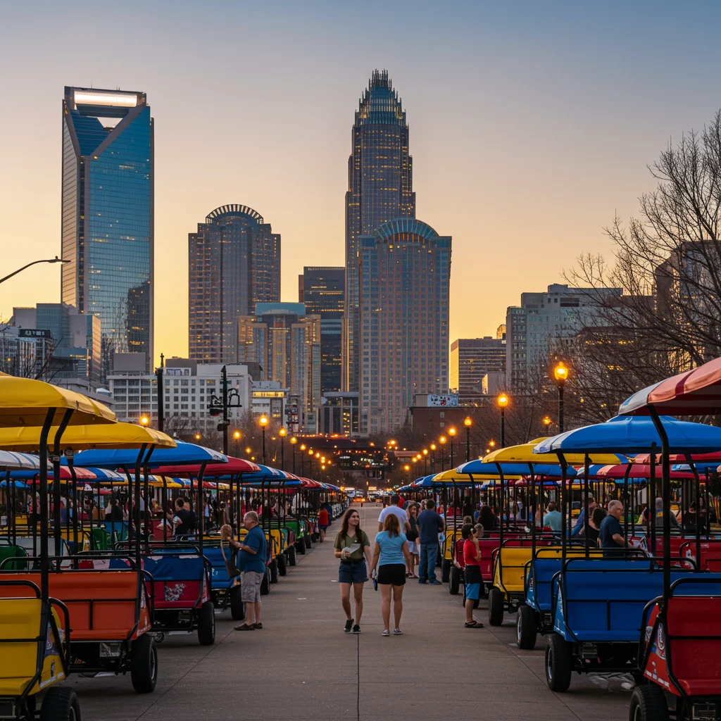 When Is the Best Time to Take a City Cart Tour in Charlotte?