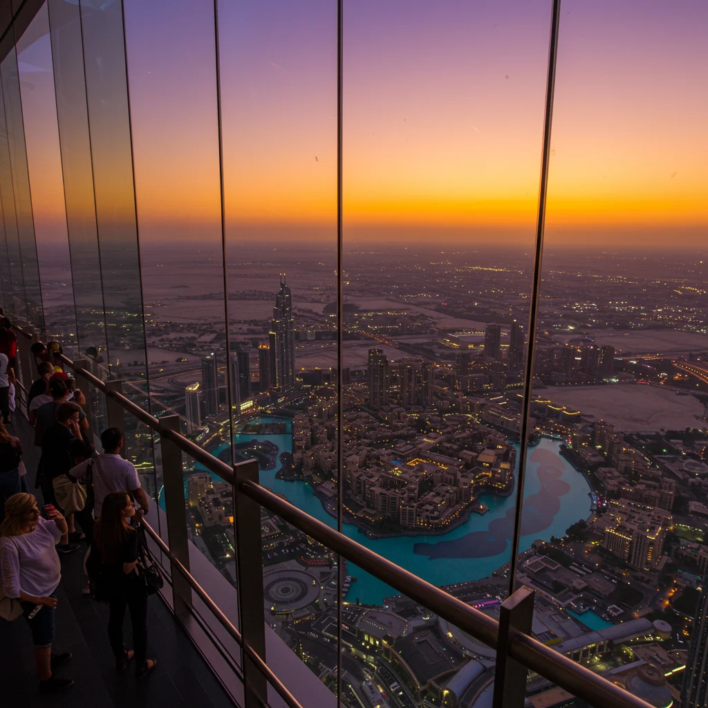 Where is At The Top Located in the Burj Khalifa?