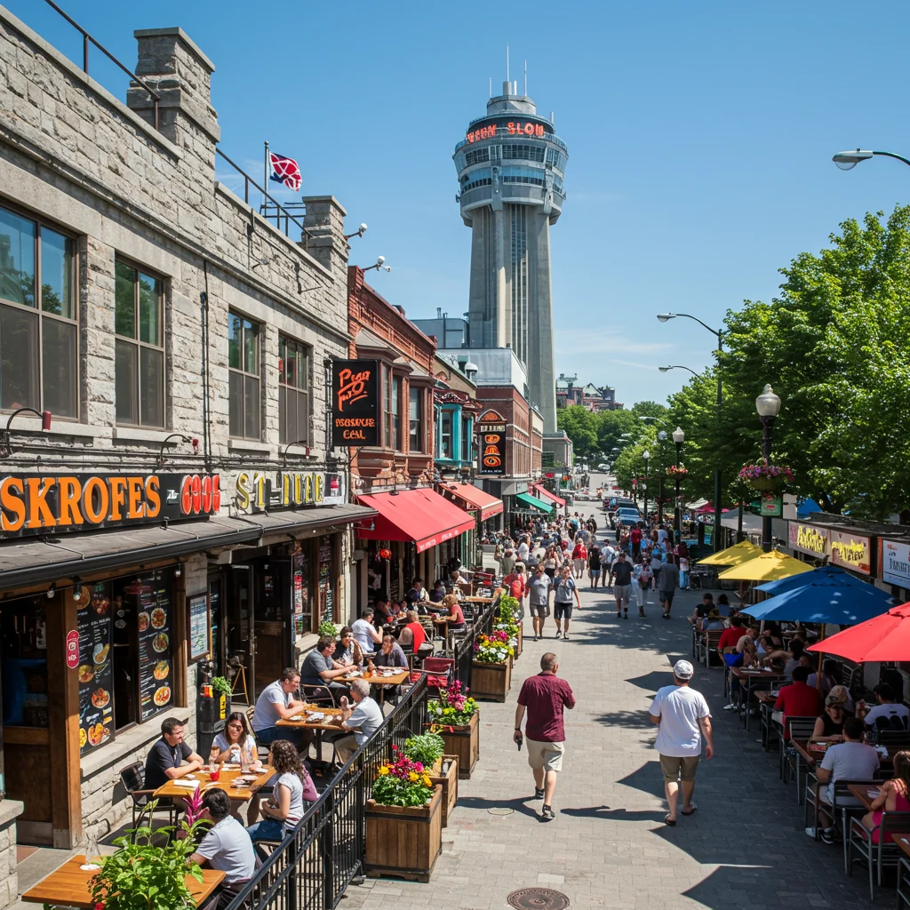 Where to Eat Near Skylon Tower