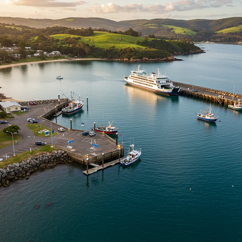 Where to Park in Triabunna for the Ferry