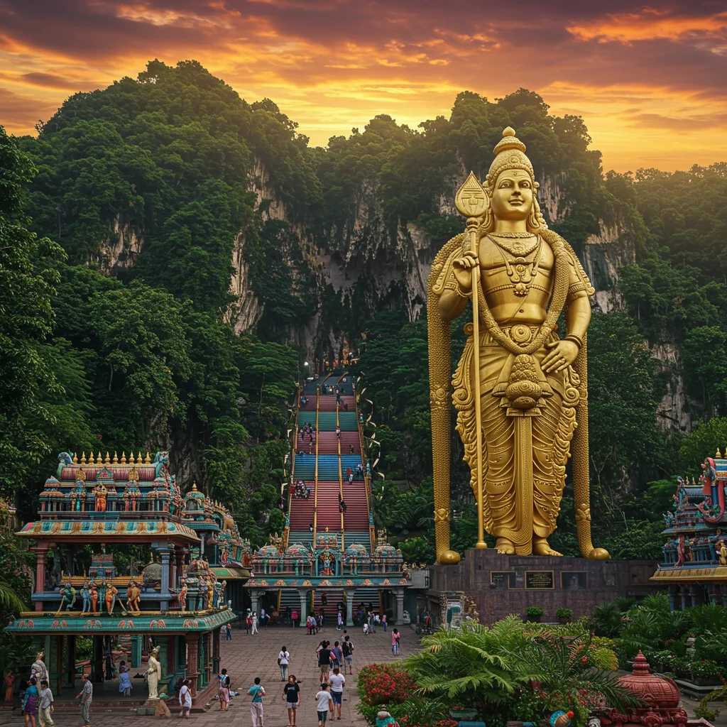 Which Other Attractions Are Close to Batu Caves?