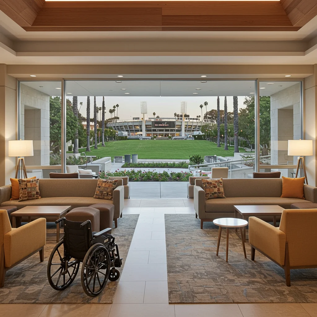Accessible Hotels Near the Rose Bowl