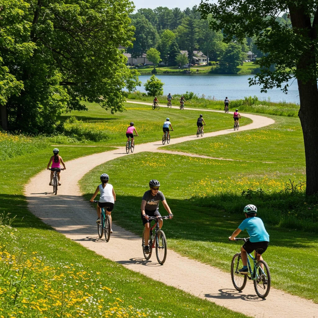 Biking Adventures in Plamann Park