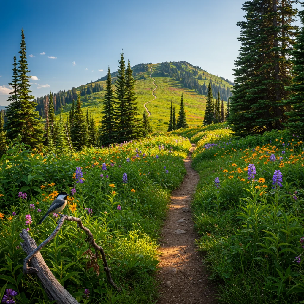 Chickadee Ridge Trail Overview