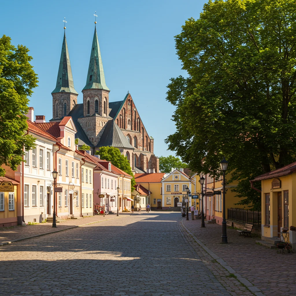 Churches and Historic Buildings in Baltic