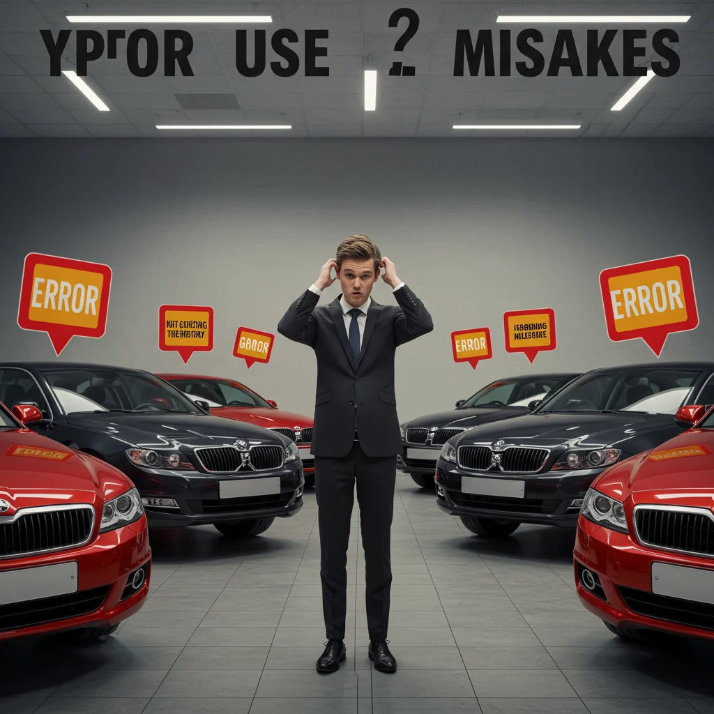 ¿Cuáles Son los Errores Más Comunes al Buscar Carros Baratos?