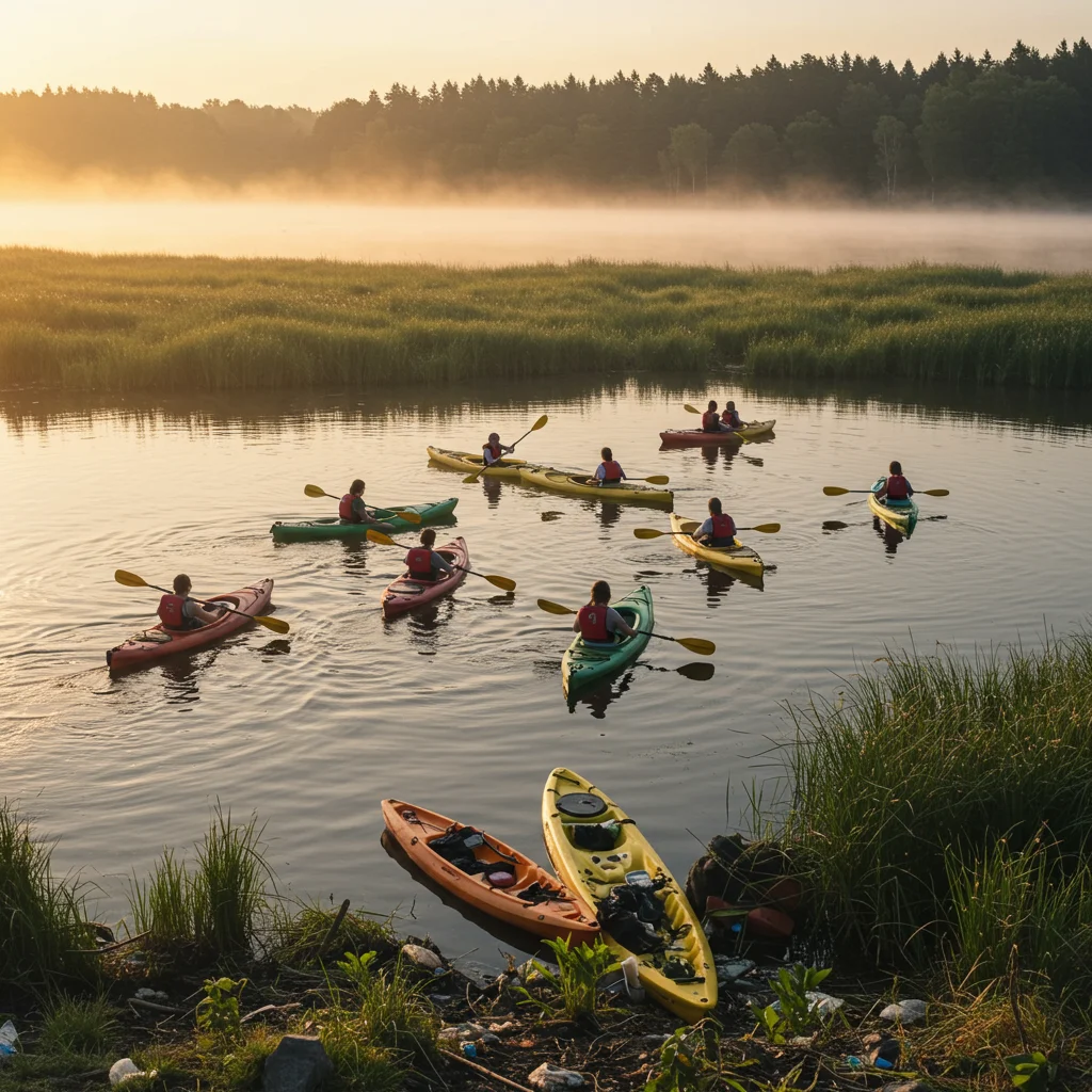 Eco-Friendly Paddling: How to Protect the Lake